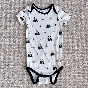 Kyte Baby Bamboo Bodysuit in Panda pattern- 18-24 months